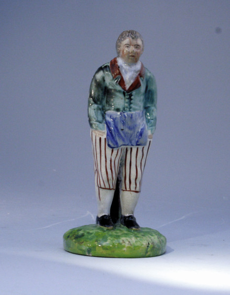 Staffordshire figure of a Butcher Boy 