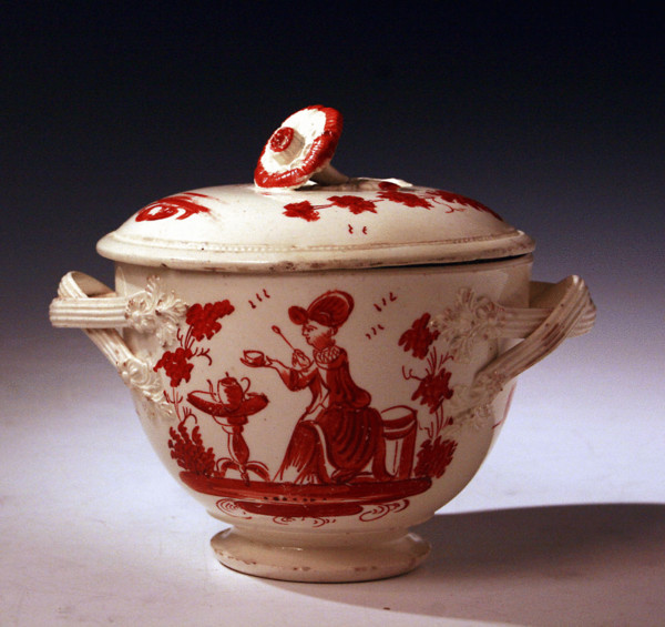 LEEDS CREAMWARE POTTERY SUCRETE EARLY EXAMPLE C1775