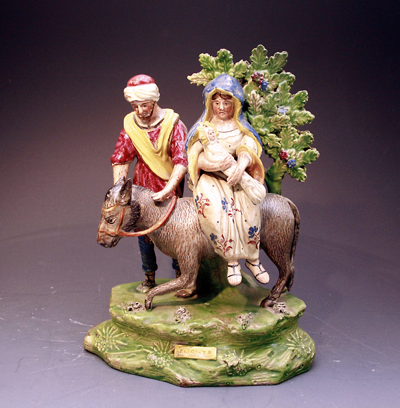 Staffordshire figure Titled FLIGHT