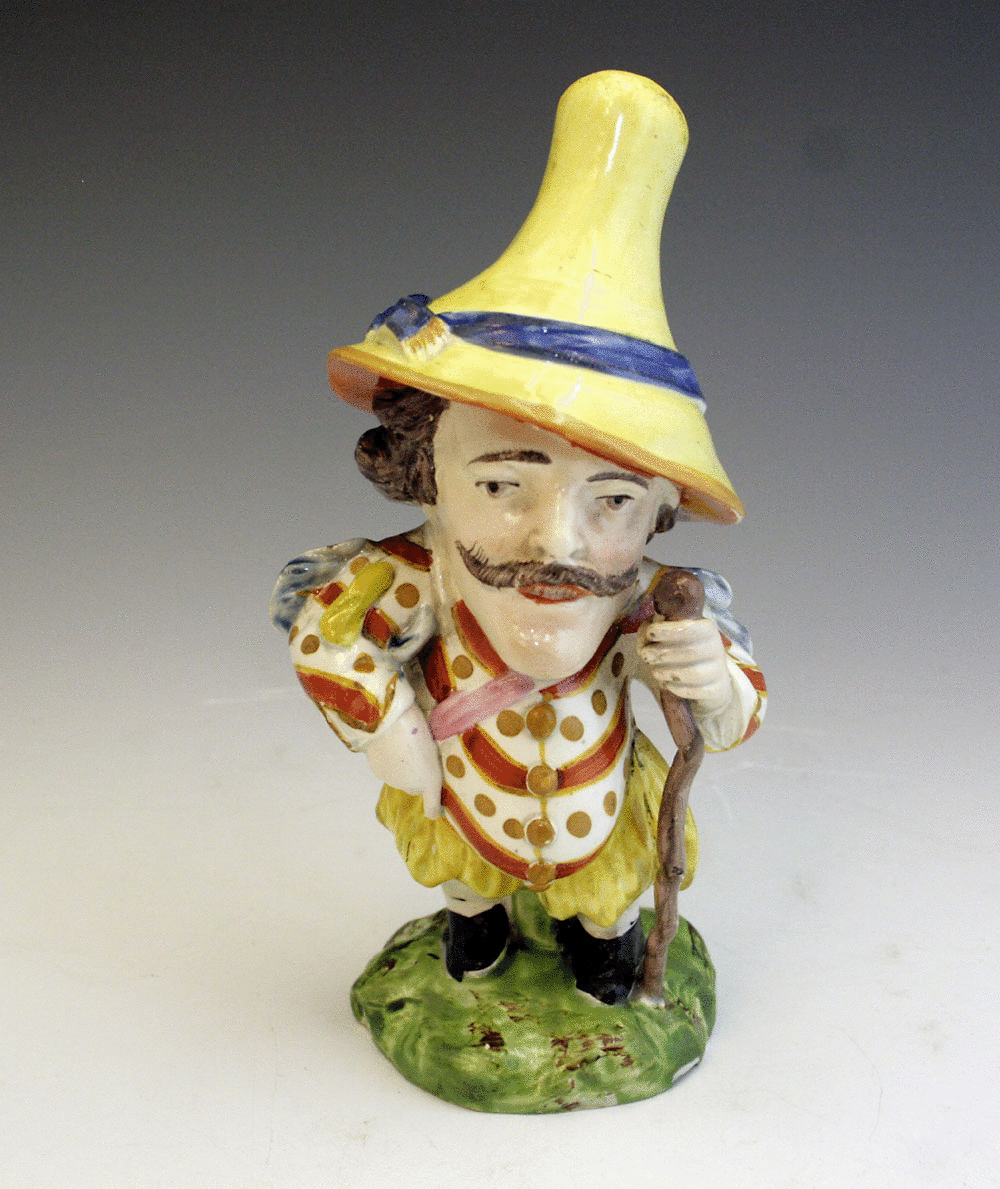 Staffordshire figure of a Mansion House dwarf.