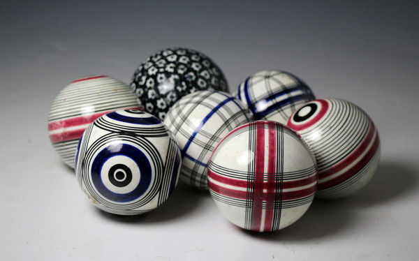 Scottish pottery Victorian carpets ball mid 19th century period