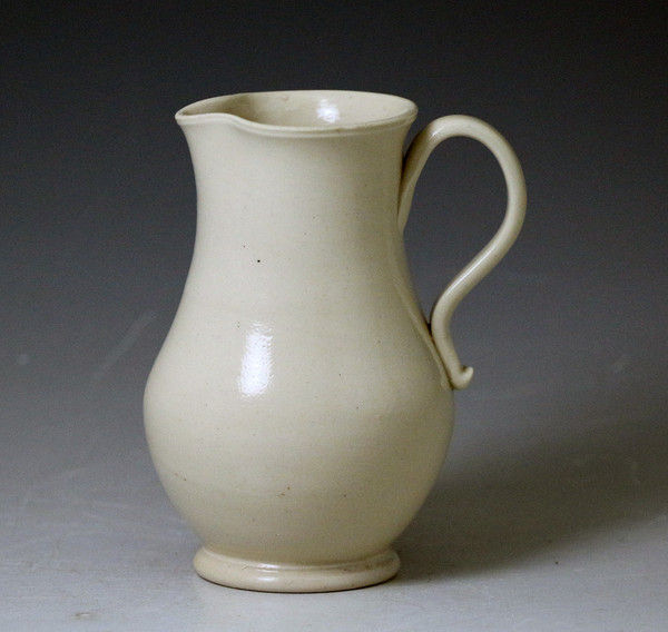  Antique English saltglaze pottery creamer Staffordshire 18th century