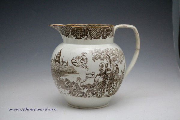 Swansea Pottery pitcher 