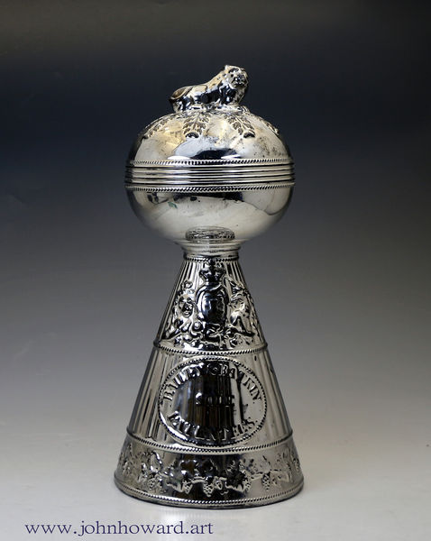  Antique silver luster Bailey and Batkin Perdifume made in circa 1824 Staffordshire
