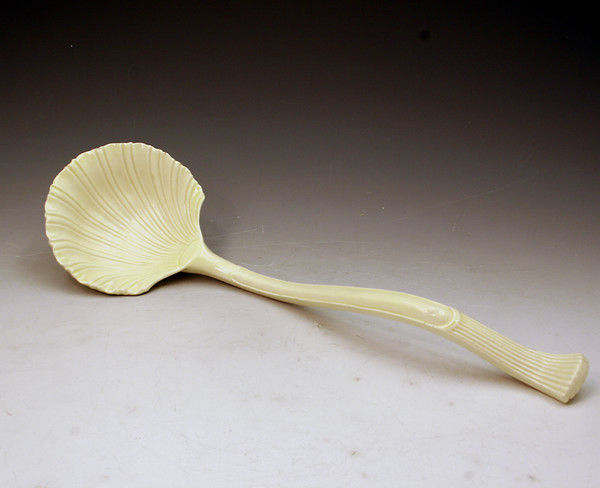 Antique English creamware pottery laded c1780