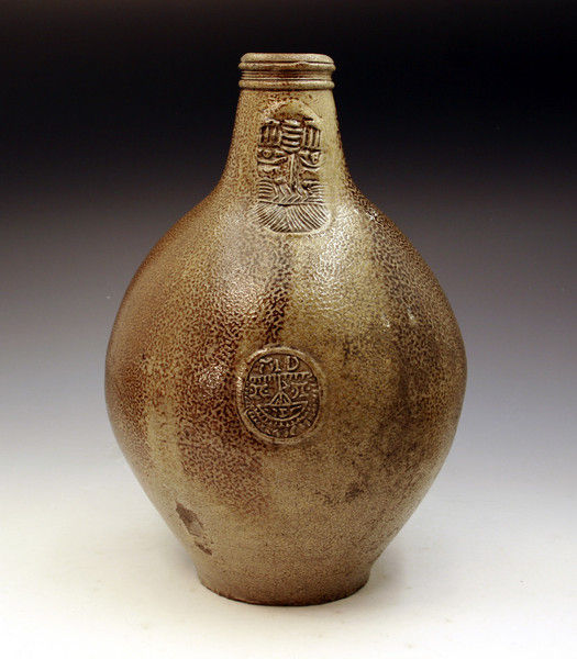 Antique Stoneware pottery Bellarmine circa 1700