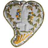 English pottery prattware love token late 18th century