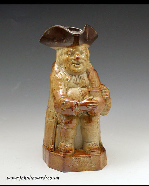 Toby Jug stoneware with impressed 