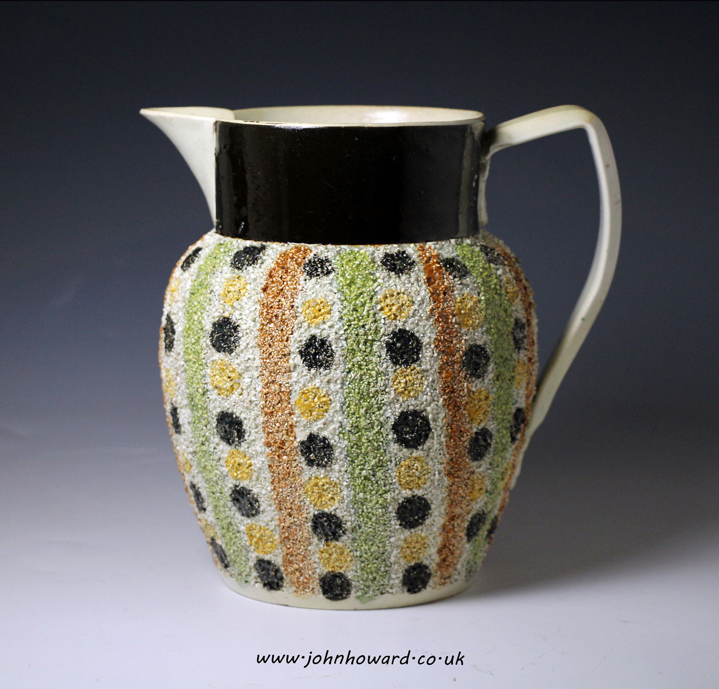 Antique English pottery pearlware 