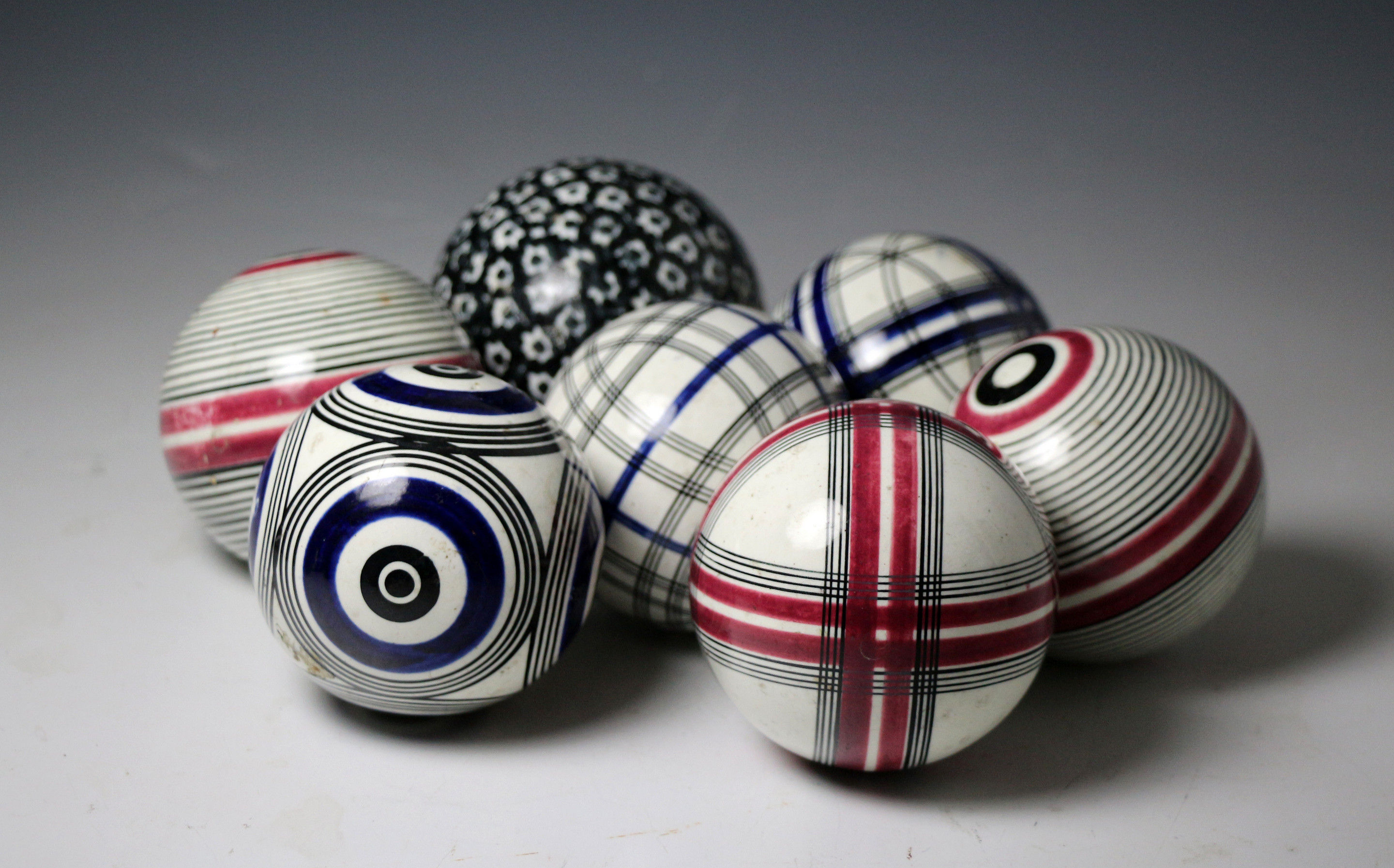 Scottish pottery Victorian carpets ball mid 19th century period