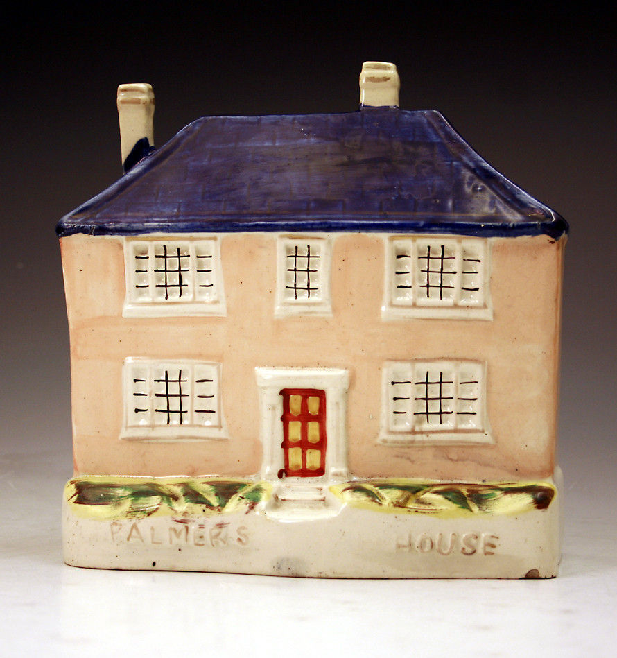 VICTORIAN STAFFORDSHIRE FIGURE OF PALMERS HOUSE 